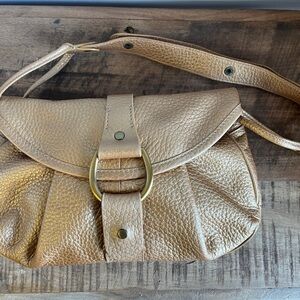 Vintage Marshall Fields leather handbag